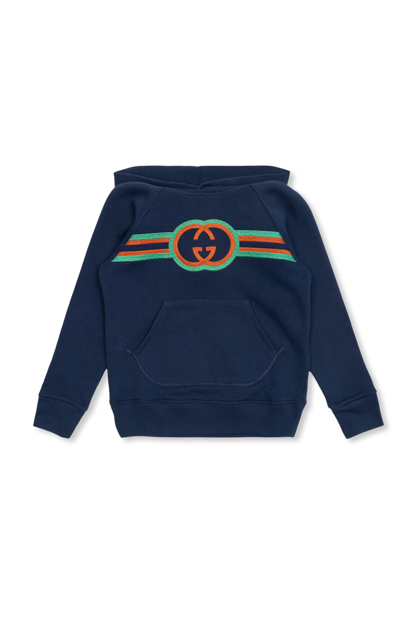 Kids s Boys clothes 4 Gucci Kids Hoodie with logo SchaferandweinerShops Gucci Jeansjacke mit Faux Shearling Kragen Blau 14 years